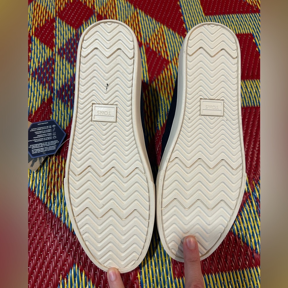 Tom’s women’s Heritage shoes navy size 9

Brand new in box with tags. - Picture 2 of 4